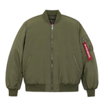 Бомбер Alpha Industries MA-1 Oxford Logo OG-107 Green (Зеленый)
