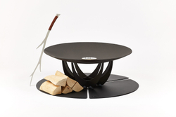 Основание для чаш Steel Plate 1100 black (Up!Flame)