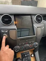 Магнитола для Land Rover Discovery 4 2009-2011 (поддержка меню DENSO) - Kuberg NH-R1005-1 монитор 10.4" в стиле "Тесла", Android 9, CarPlay