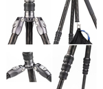 Штатив Benro Rhino FRHN24C с головой VX25, цанговые замки, карбон