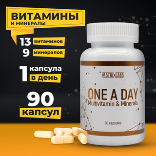 Matrix Labs One A Day Multivitamin & Mineral (90 капс.) [M]