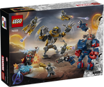 Конструктор Лего Марвел Тор против Читаури | LEGO Marvel Thor vs. Chitauri 76322, 502 детали (8+)