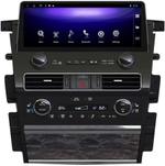 Магнитола для Nissan Patrol Y62 2010-2019 - Parafar PF800L12 монитор 12.3" (в стиле "Лексус"), Android 12, Быстрая, CarPlay, SIM-слот