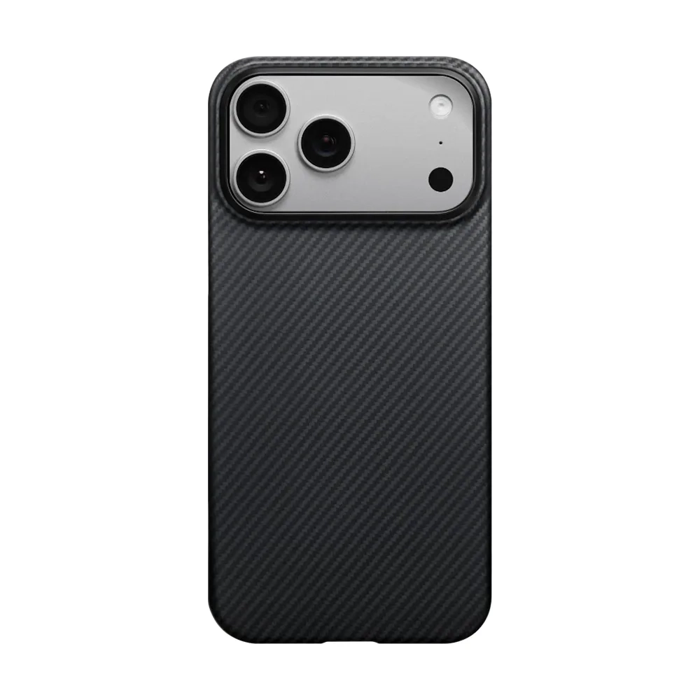 Чехол PITAKA Ultra-Slim Case для Apple iPhone 17 Pro Max (PitaTap) MagSafe, Black/Gray