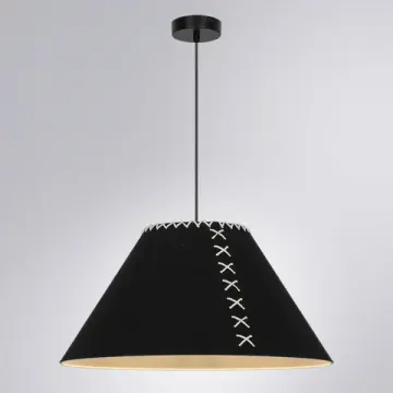 Подвесной светильник 1*E27 A7092SP-1BK черный FLEECE Arte Lamp