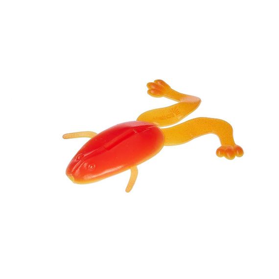 Лягушка Helios Crazy Frog 3,55"/9,0 см Orange & Yellow 4шт. (HS-23-015)