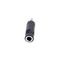Adam Hall K4AJF3MM3 - адаптер TRS 6.3 mm stereo (F) - TRS 3.5 mm stereo (M), черный