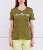 Футболка Aeronautica Militare - хаки(TS2105DJ510)
