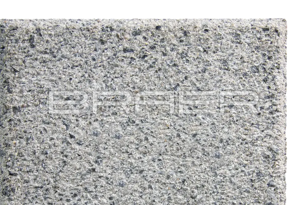 Тротуарная плитка Braer Лувр, Гранит на белом, 200х200 мм, 60 мм