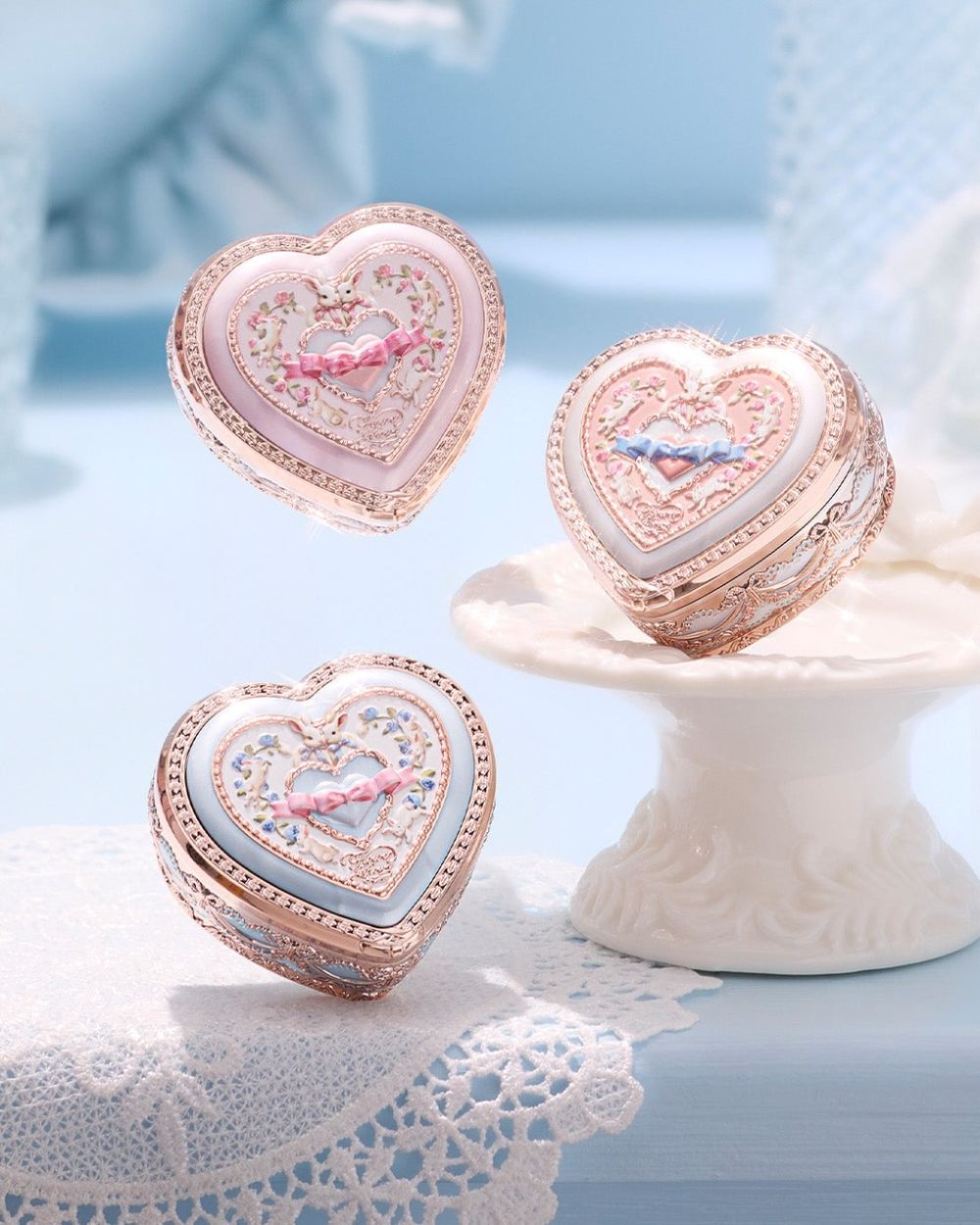 Румяна для лица Flower Knows Bunny Garden Embossed Blush - 05 Fairyland Reverie