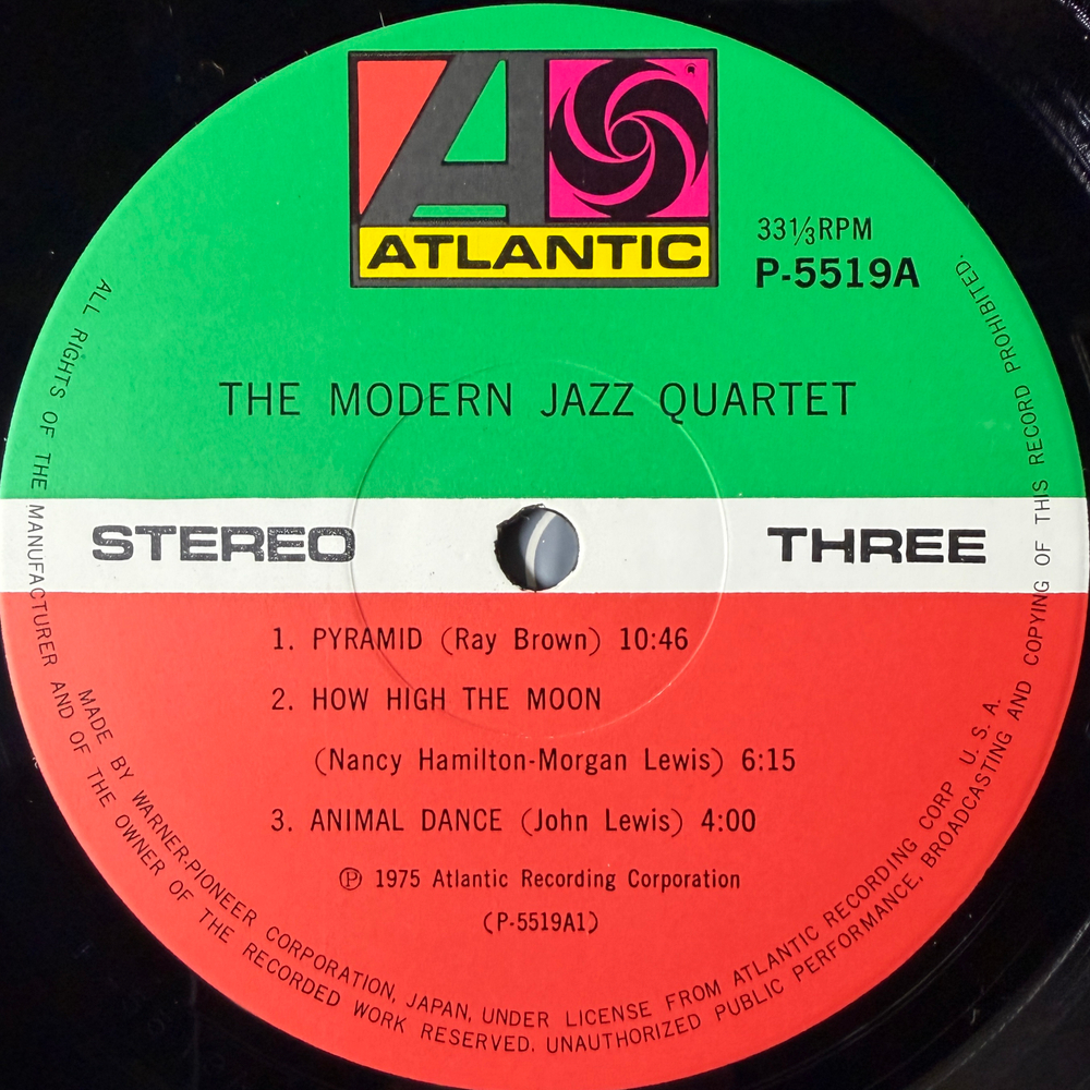The Modern Jazz Quartet – The Modern Jazz Quartet 2LP (Япония 1975г.)