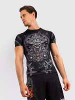 Рашгард Venum Gladiator 5.0 Black/Silver S/S