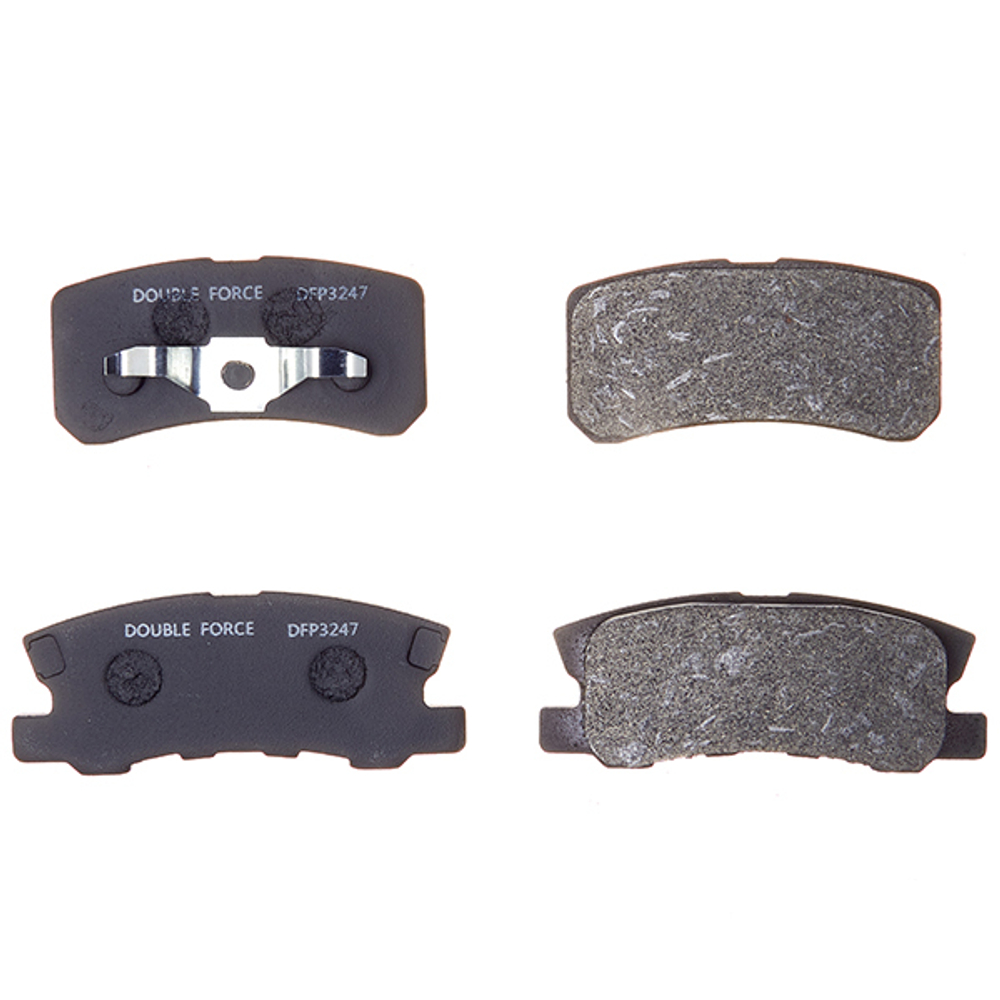 Колодки тормозные дисковые задние Double Force DFP3247