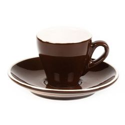 Кофейная пара 70 мл коричневая d 6,2 см h5,8 см Barista (Бариста) P.L. Proff Cuisine [6]