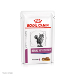 Royal Canin Renal with Chicken Ренал с курицей Корм влажный диета для кошек поддержание функции почек соус 85г