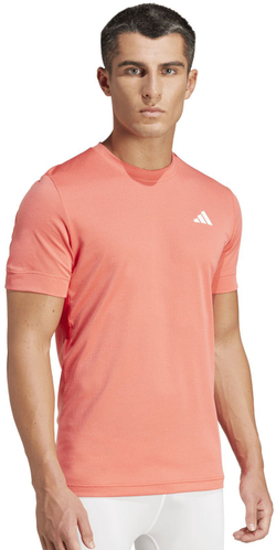Мужская теннисная футболка Adidas Tennis Freelift T-Shirt - preloved red