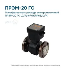 Преобразователь расхода электромагнитный ПРЭМ-20 ГС L2/R/16/НЖ/IP65/12/A1