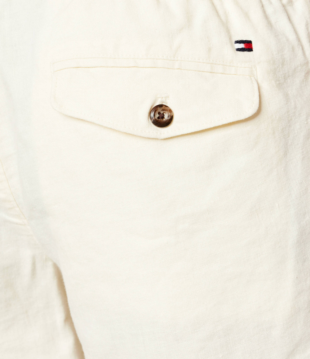 Льняное шорты Harlem Tommy Hilfiger - бежевый(MW0MW34498)