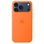Силиконовый чехол Apple Silicone Case with MagSafe для iPhone 17 Pro Max, Orange