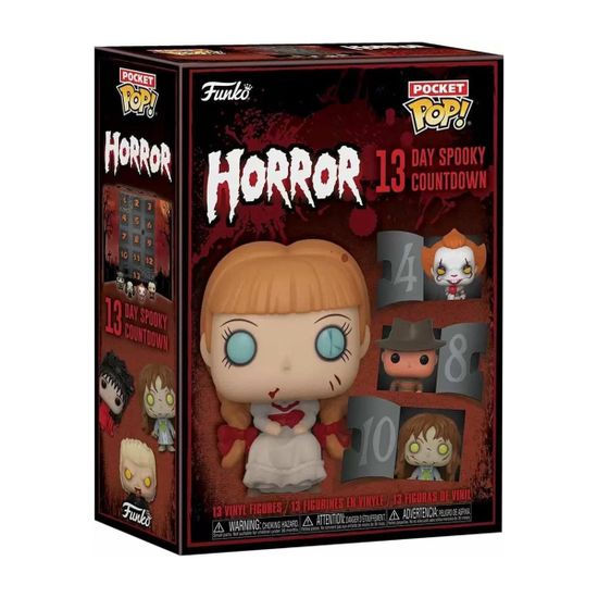 Набор подарочный Funko Advent Calendar Horror 13 Day Spooky Countdown (Pkt POP) 13 фигурок 72360 — упаковка / варианты серии