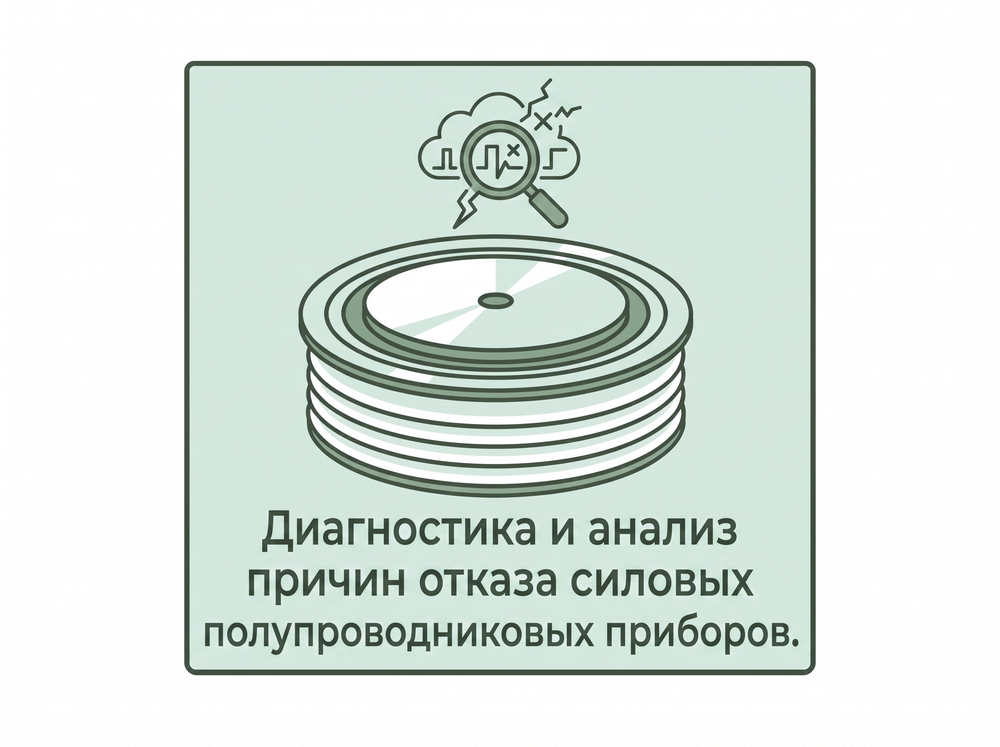 Диагностика и анализ причин отказа силовых полупроводниковых приборов Диагностика и анализ причин отказа силовых полупроводниковых приборов