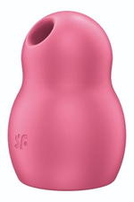 Малиновый вакуумный стимулятор клитора Satisfyer Pro To Go 1 (Цвет: малиновый)