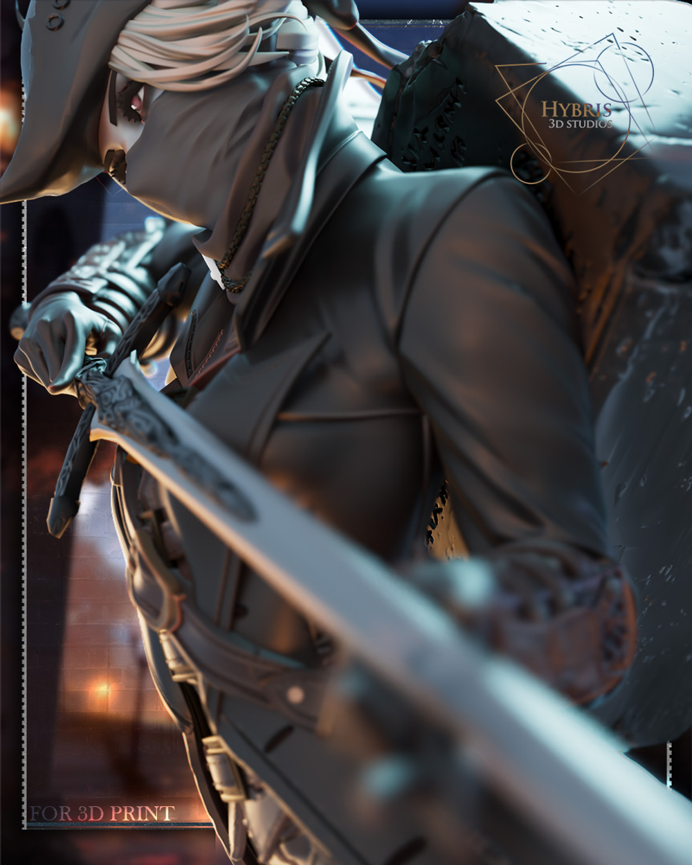Фигурка Женщина Охотник Bloodborne