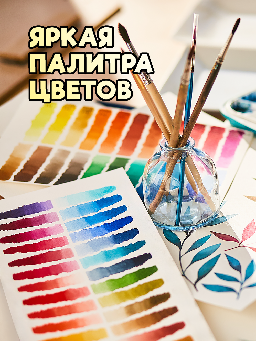 Жидкая акварель "Морская волна" 15 мл