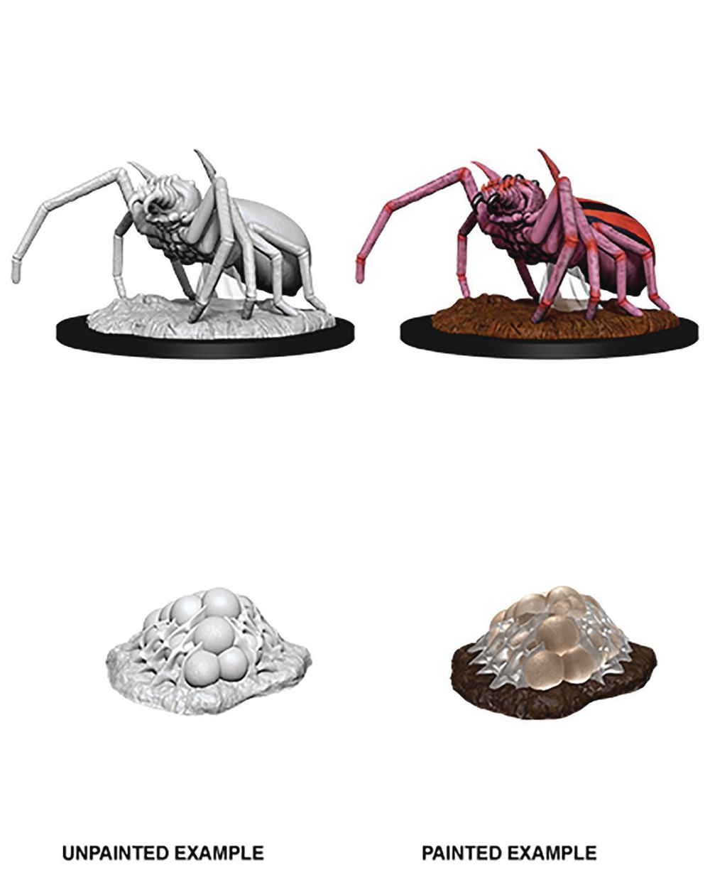 D&D Nolzur's Marvelous Miniatures - Giant Spider & Egg Clutch