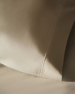 ZARA HOME САТИНОВАЯ НАВОЛОЧКА, ЭКРЮ
