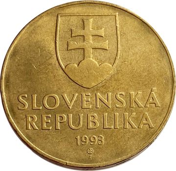 10 крон 1993 Словакия