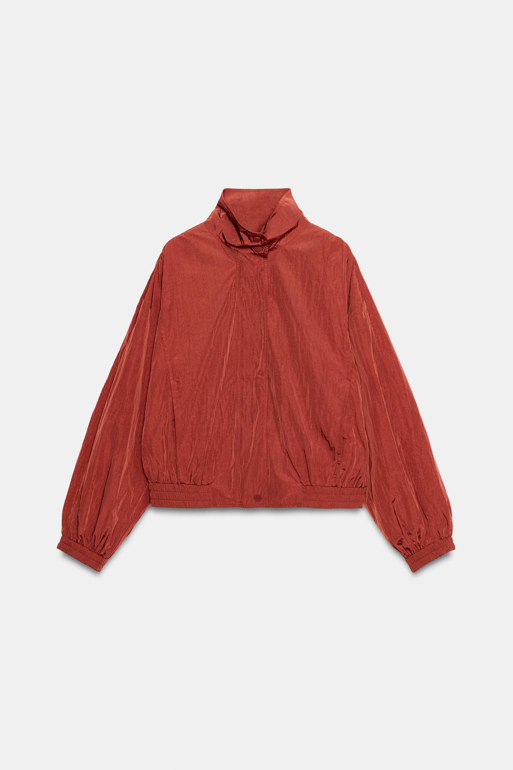 БОМБЕР С ВЫСОКИМ ВОРОТНИКОМ — ZARA