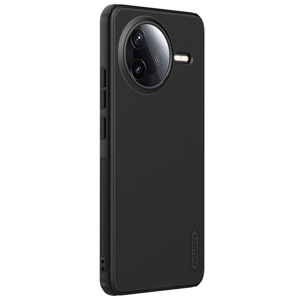 Чехол усиленный от Nillkin c встроенным круглым магнитом для Xiaomi Poco F7 Pro и Redmi K80, серия Super Frosted Shield Pro Magnetic Case