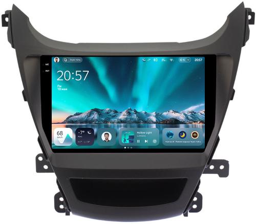 Магнитола для Hyundai Elantra 5 MD 2013-2015 - Teyes CC4 монитор 9.2" 2K QLED на Android 14, Быстрейшая, Snapdragon 680, DSP, CarPlay, 4G SIM-слот