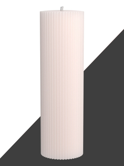 Декоративная свеча 6х20см SCANDYLAB Empire Beige SL-EL02