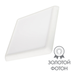 Светильник CL-FIOKK-S300x300-25W Day4000-MIX (WH, 120 deg, 230V) (Arlight, IP44 Пластик, 3 года) 034472