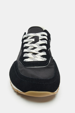 ZARA БЕГОВЫЕ КРОССОВКИ BAREFOOT, ЧЕРНЫЙ