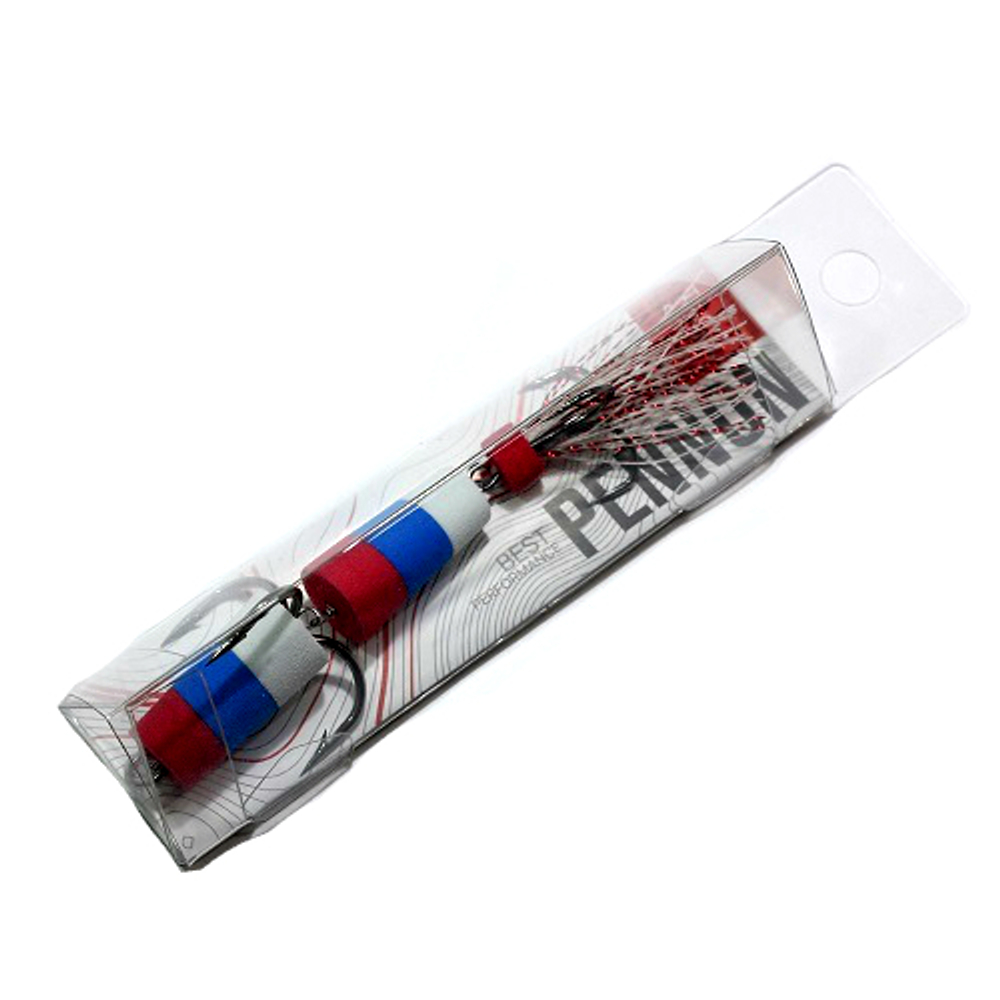 Приманка джиг. PENNON 11, цвет крас./син./бел, арт. FB3000285
