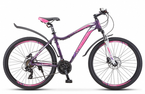 Велосипед 27.5" STELS Miss-7500 D V010 р.16" Тёмно-пурпурный