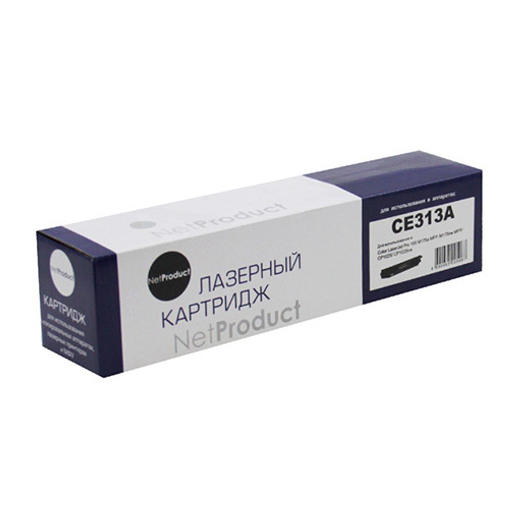 Тонер-картридж NetProduct (N-CE313A) для HP CP1025/1025/M175/M275, пурпурный Тонер-картридж NetProduct (N-CE313A) для HP CP1025/1025/M175/M275, пурпурный