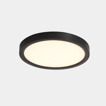 Светильник потолочный светодиодный LED 18W 3000К/4000К/6000К CLT 526C230 BL чёрный Crystal Lux