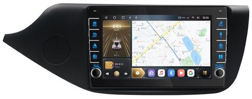 Магнитола для KIA Ceed 2 (JD) 2012-2018 (рамка матовая) - Kuberg OL-9781 (кнопки и крутилки), Android 12, Быстрая, CarPlay, 4G SIM-слот