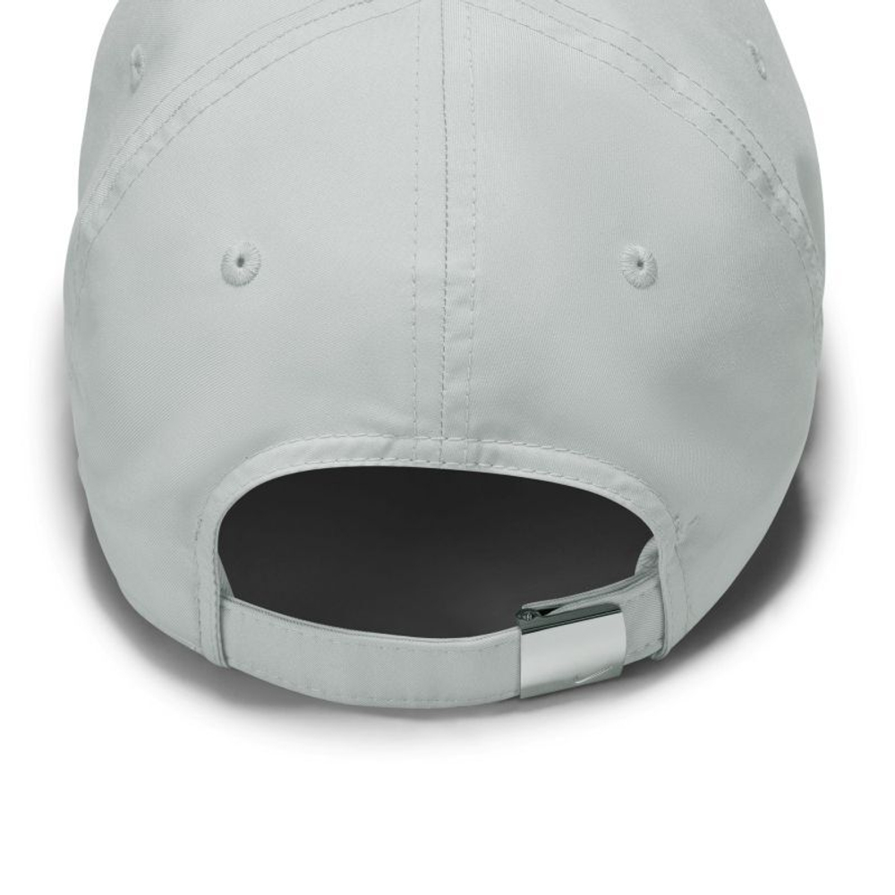 Теннисная кепка Nike Dri-Fit Club Unstructured Metal Swoosh Cap - серый