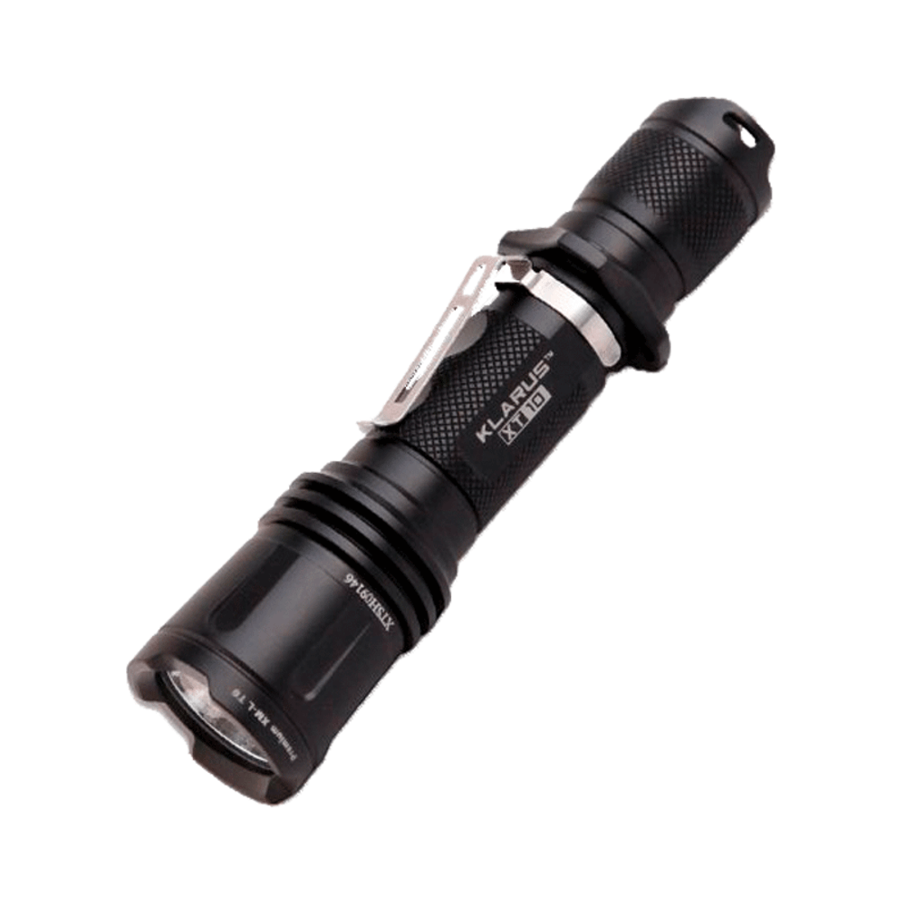 Фонарь Klarus XT10 XM-L (тактический) (черный) эл. пит. 2хCR123A/1x18650/2x16340, без батареек