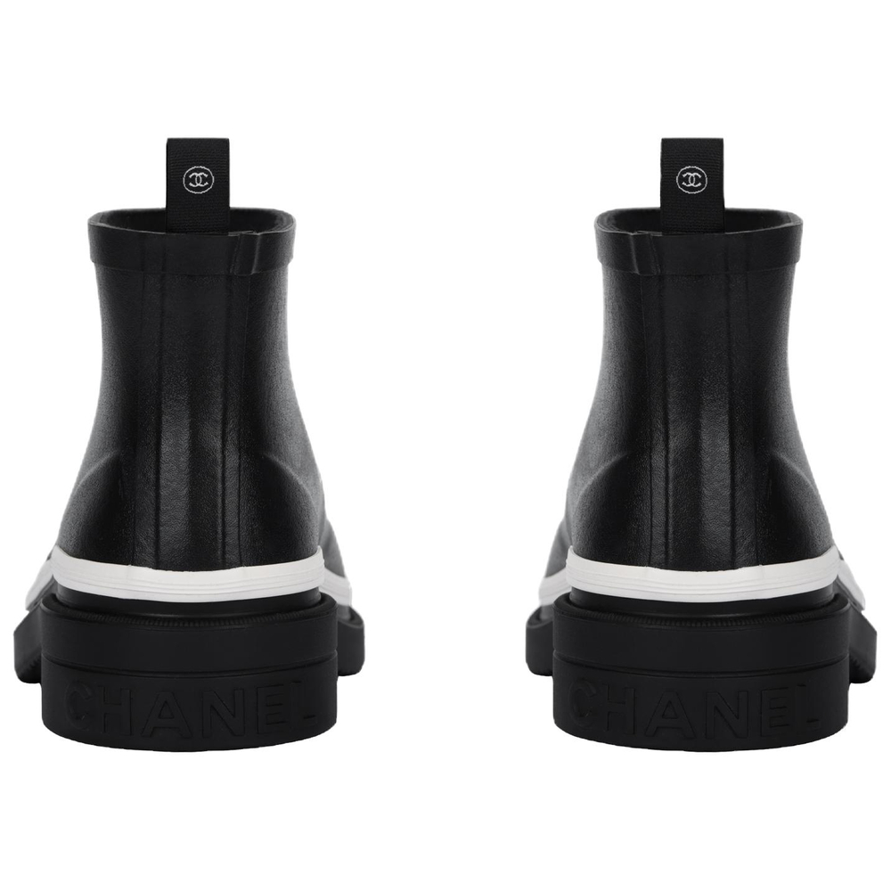 CHANEL Ankle Boots Women"s Black