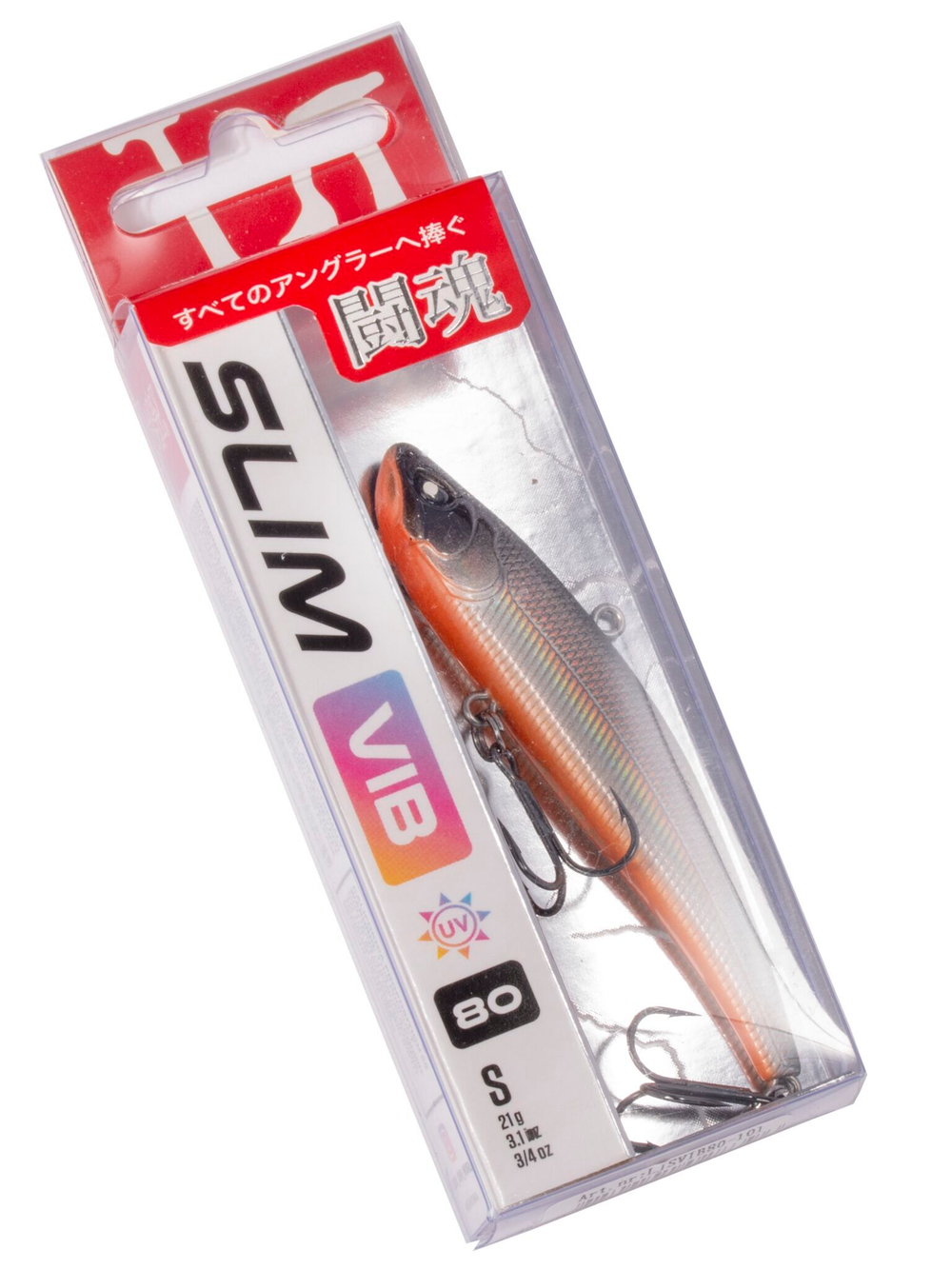 Воблер тонущий вертикальный LJ Pro Series SLIM VIB S 80.00/101