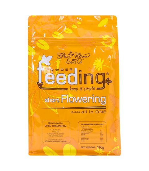 Удобрение минеральное Green House Powder Feeding Short Flowering 1 кг