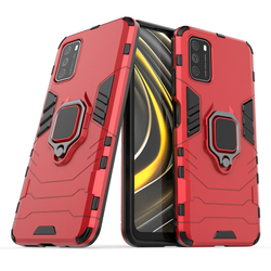 Противоударный чехол с кольцом Panther Case для Xiaomi POCO M3