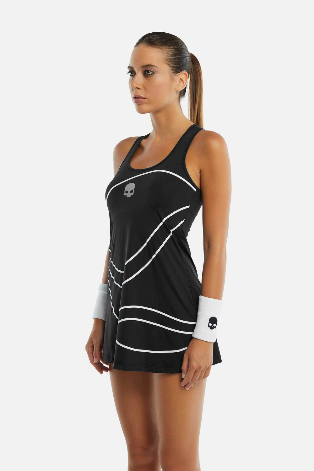 Женская удлиненная футболка Hydrogen 3D TENNIS BALL TECH DRESS (T01833-007)