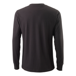 Мужское теннисное поло Wilson Long Sleeve Men - Black